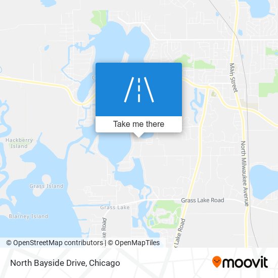 Mapa de North Bayside Drive