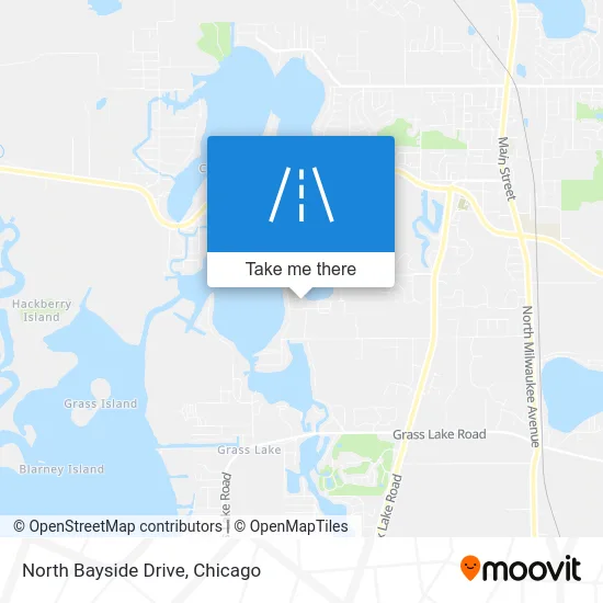 North Bayside Drive map