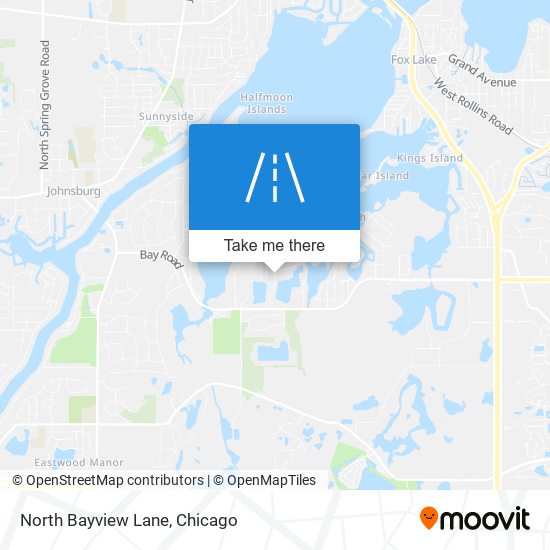 Mapa de North Bayview Lane