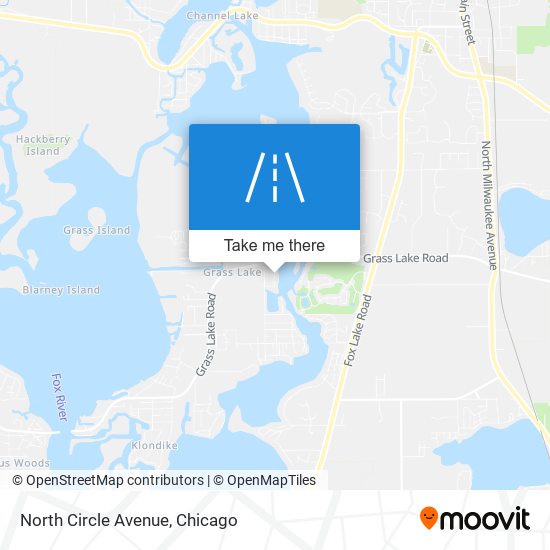 Mapa de North Circle Avenue