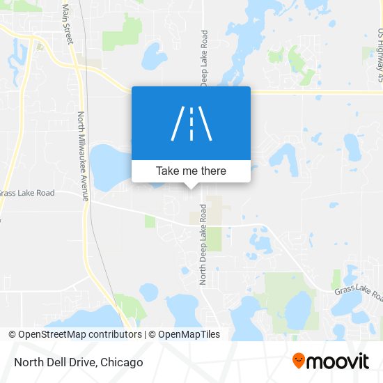 Mapa de North Dell Drive