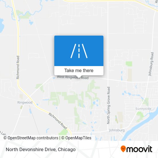 Mapa de North Devonshire Drive