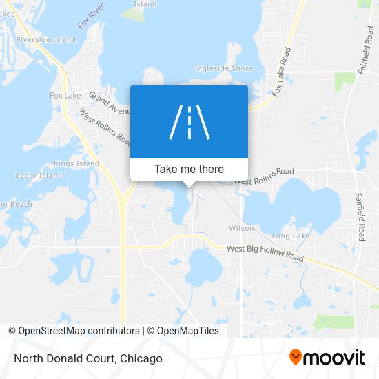 Mapa de North Donald Court