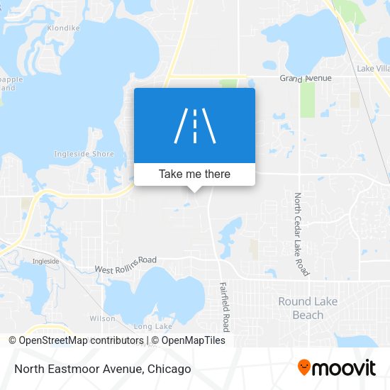 North Eastmoor Avenue map