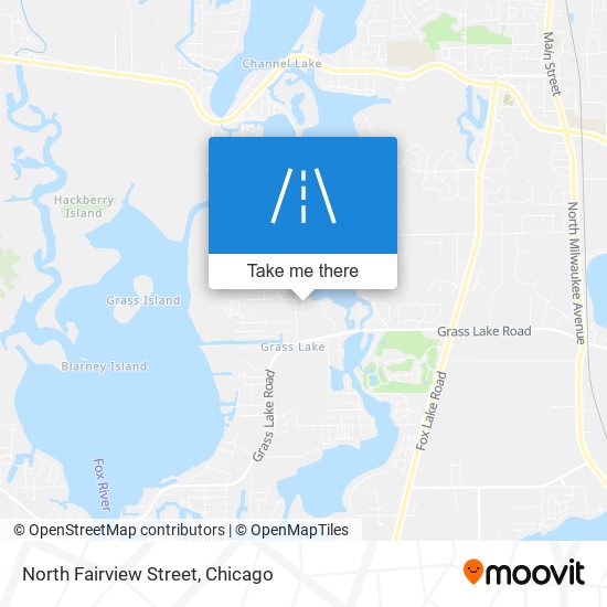 North Fairview Street map