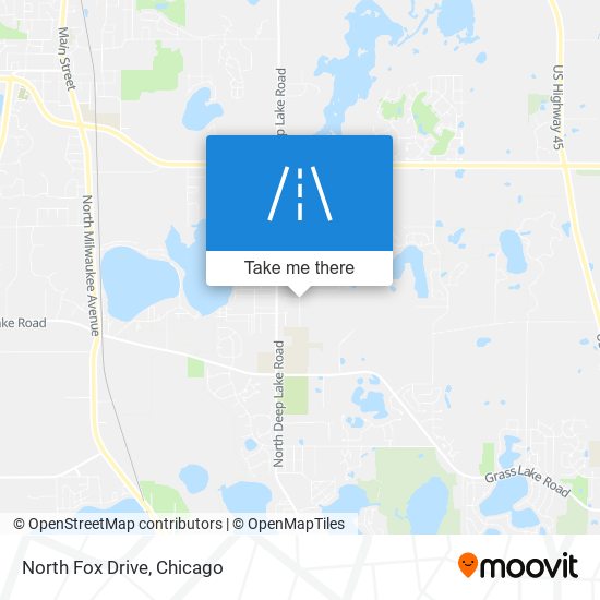 Mapa de North Fox Drive