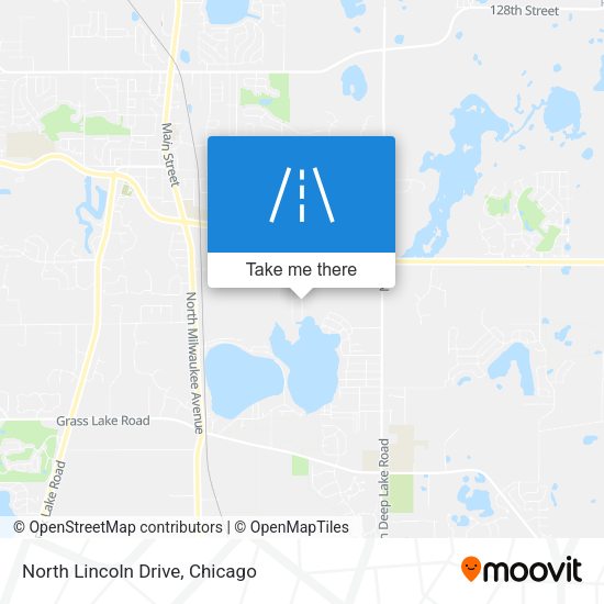 Mapa de North Lincoln Drive