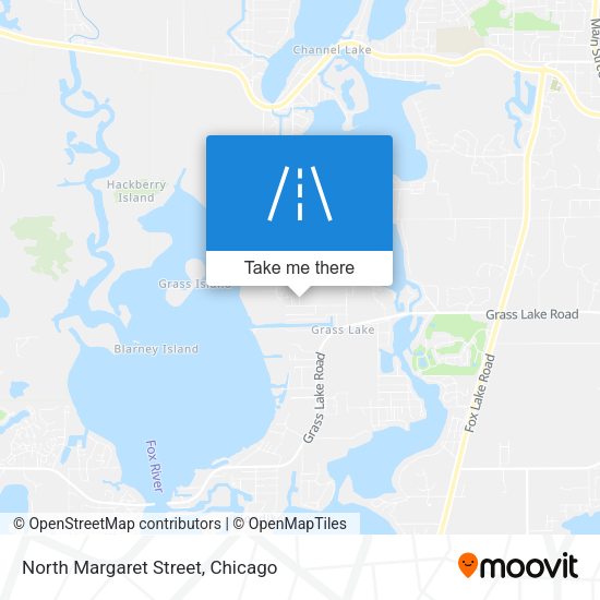 North Margaret Street map