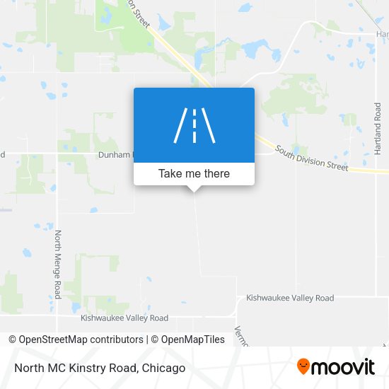 North MC Kinstry Road map