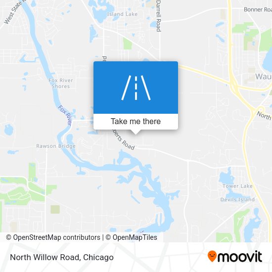 Mapa de North Willow Road