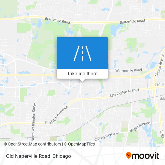 Mapa de Old Naperville Road