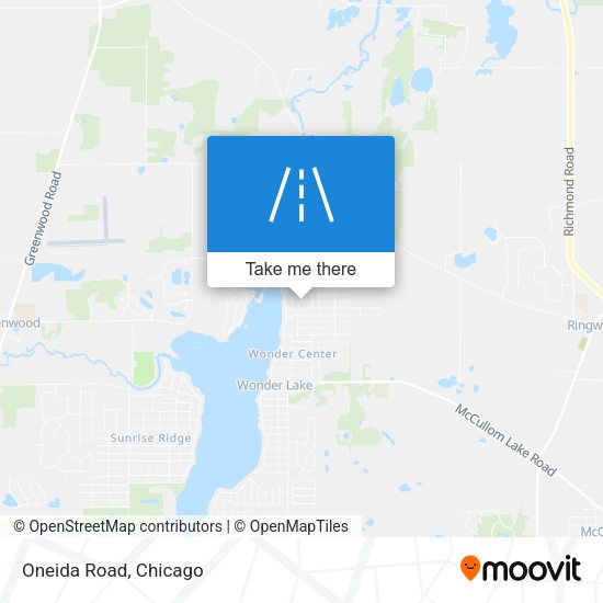 Mapa de Oneida Road