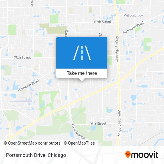 Mapa de Portsmouth Drive