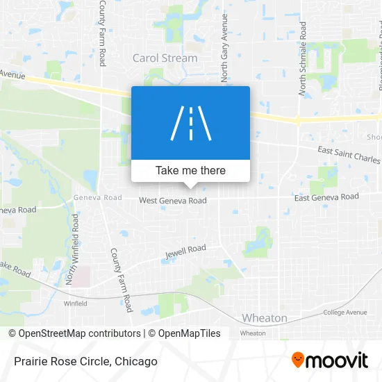 Prairie Rose Circle map