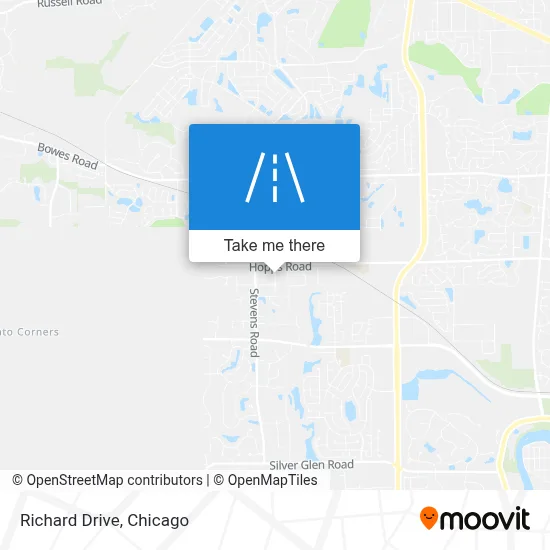 Richard Drive map