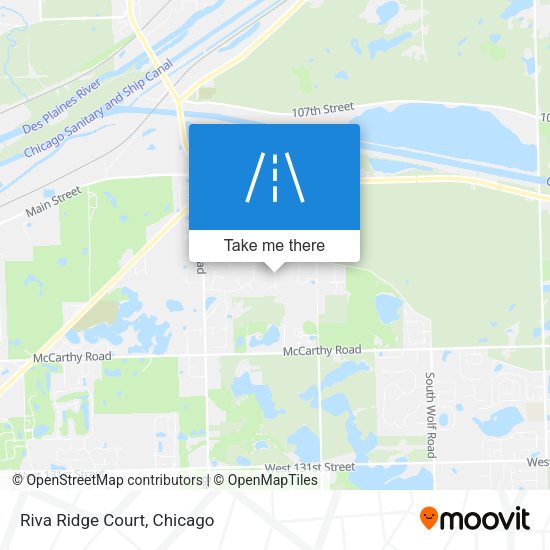 Mapa de Riva Ridge Court