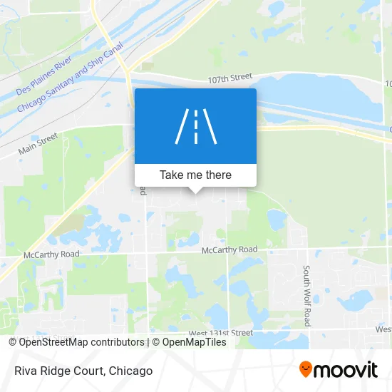 Riva Ridge Court map