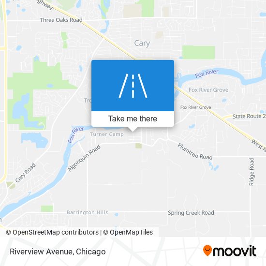 Riverview Avenue map