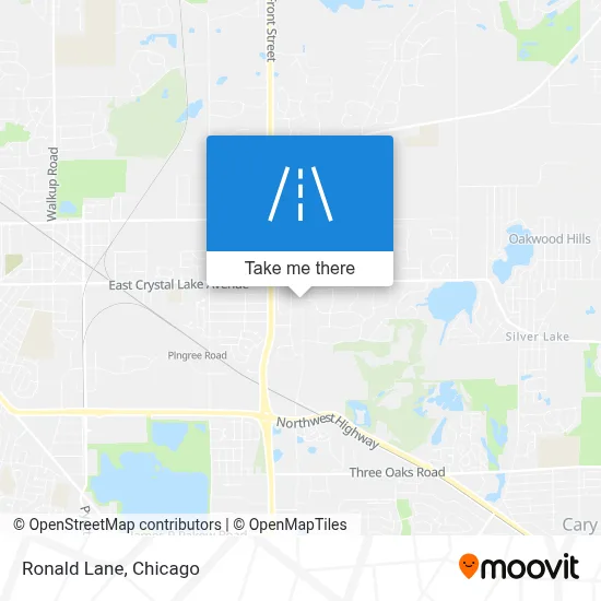 Ronald Lane map