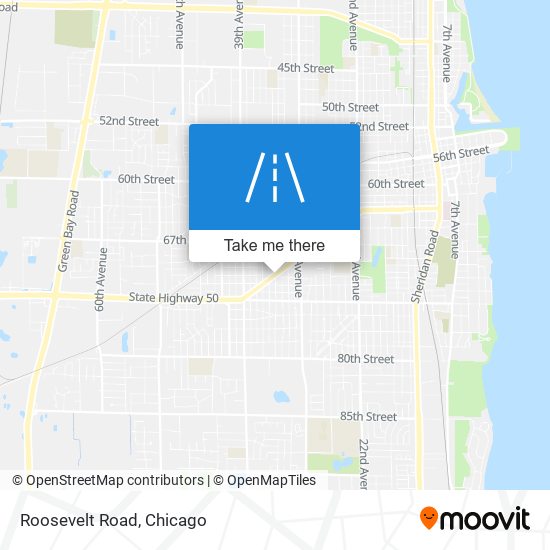 Mapa de Roosevelt Road