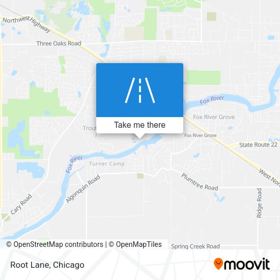 Mapa de Root Lane