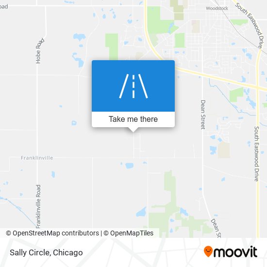 Sally Circle map