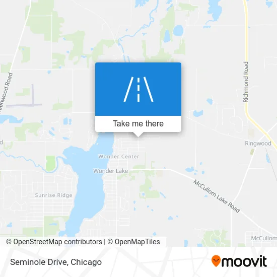 Seminole Drive map