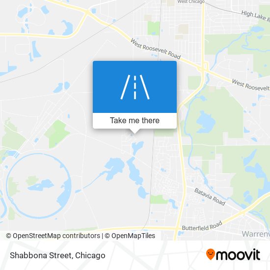 Mapa de Shabbona Street