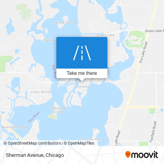 Mapa de Sherman Avenue