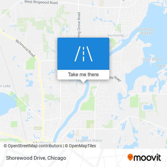 Mapa de Shorewood Drive