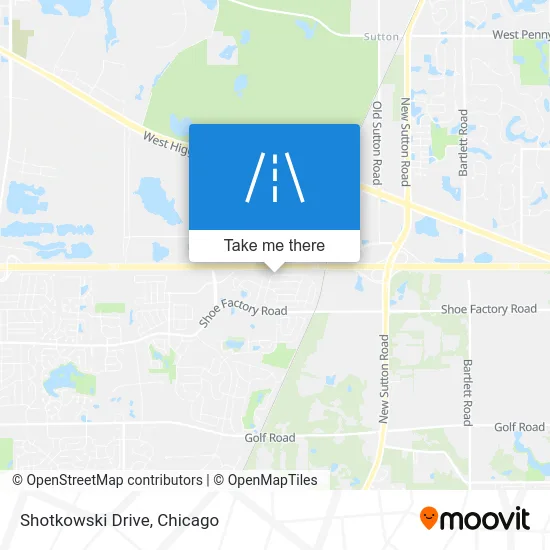 Shotkowski Drive map