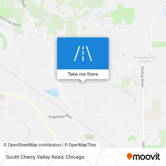 South Cherry Valley Road map