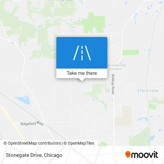 Stonegate Drive map