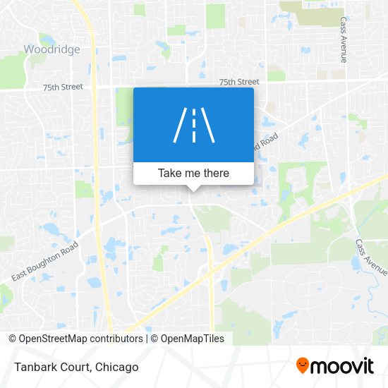 Mapa de Tanbark Court