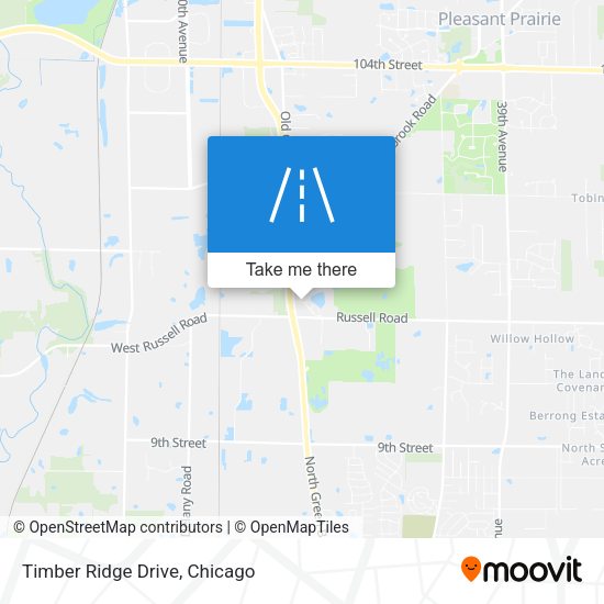 Mapa de Timber Ridge Drive