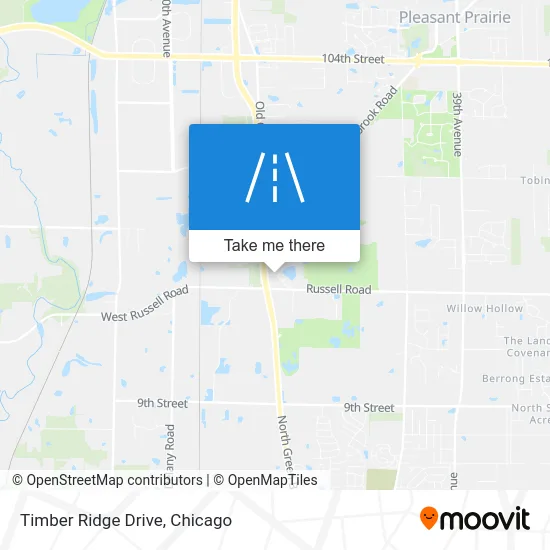 Timber Ridge Drive map