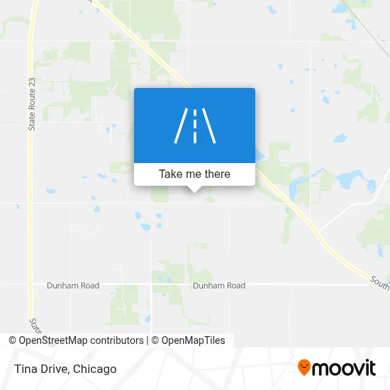 Tina Drive map