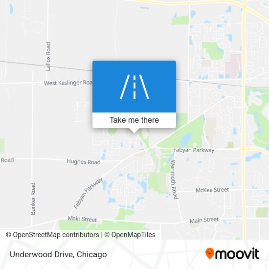 Mapa de Underwood Drive