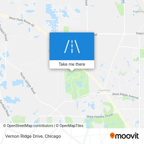 Vernon Ridge Drive map