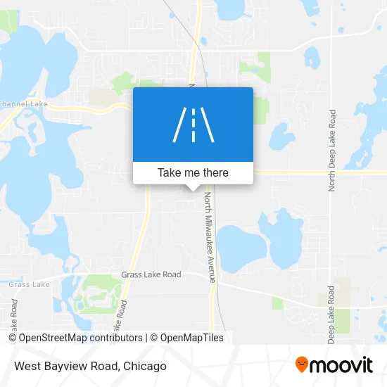 West Bayview Road map