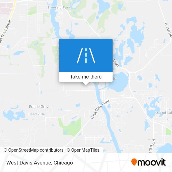 Mapa de West Davis Avenue