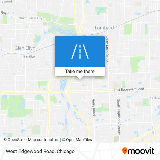 Mapa de West Edgewood Road