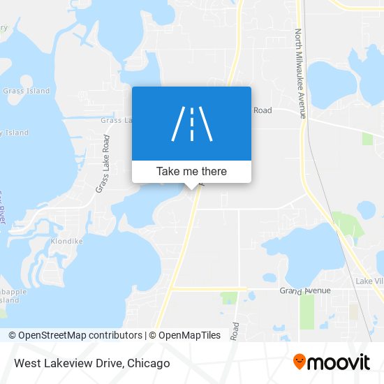 West Lakeview Drive map