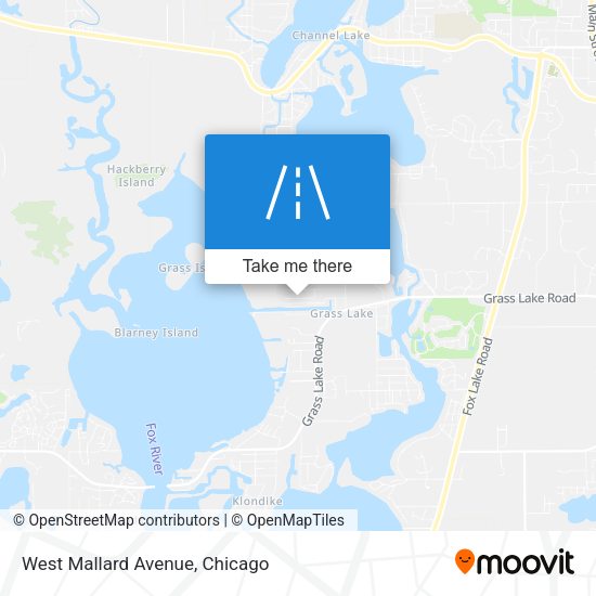 Mapa de West Mallard Avenue
