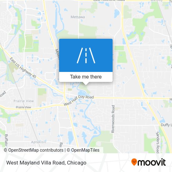 Mapa de West Mayland Villa Road