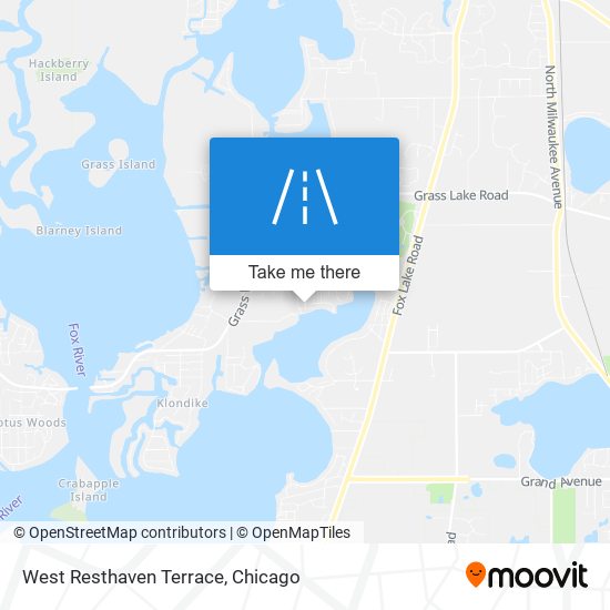 West Resthaven Terrace map