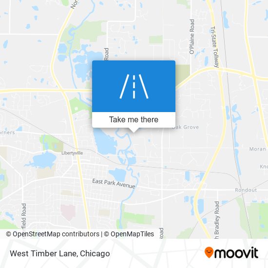 Mapa de West Timber Lane