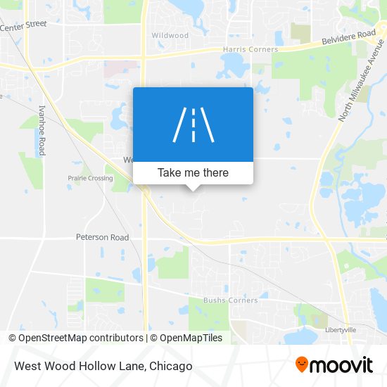 Mapa de West Wood Hollow Lane