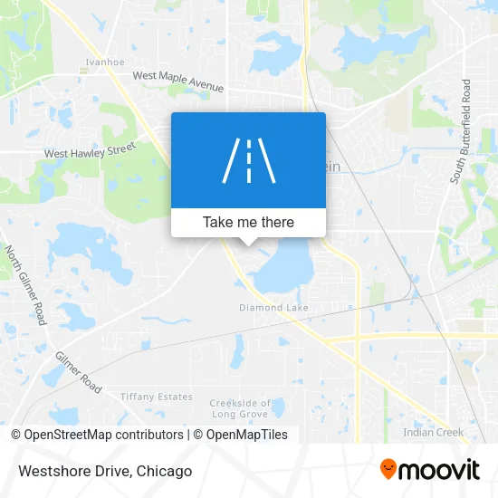 Westshore Drive map
