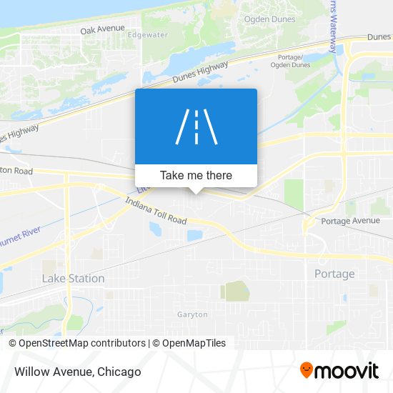 Mapa de Willow Avenue